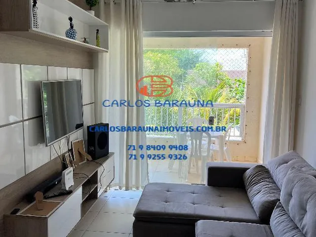 Imagem 15: Belo apartamento 1 quarto 1/4 com varanda em condominio com piscina stella maris ipitanga