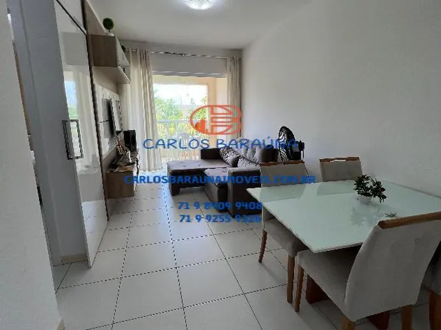 Imagem 12: Belo apartamento 1 quarto 1/4 com varanda em condominio com piscina stella maris ipitanga