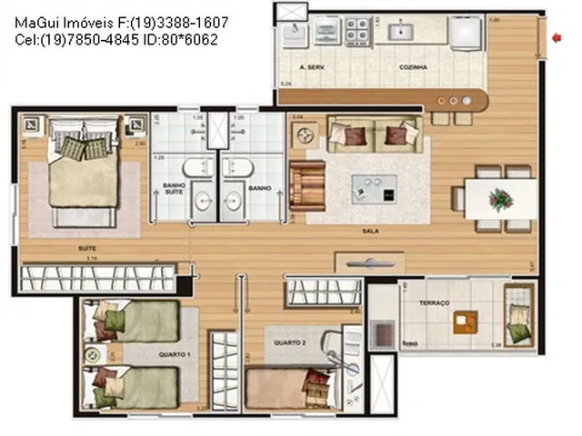 Imagem: APARTAMENTO RESIDENCIAL em Campinas - SP