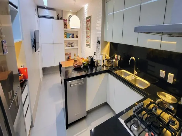 Imagem 4: Apartamento 4 quartos 2 Suítes de Alto Padrão com ampla varanda e frente para a Lagoa