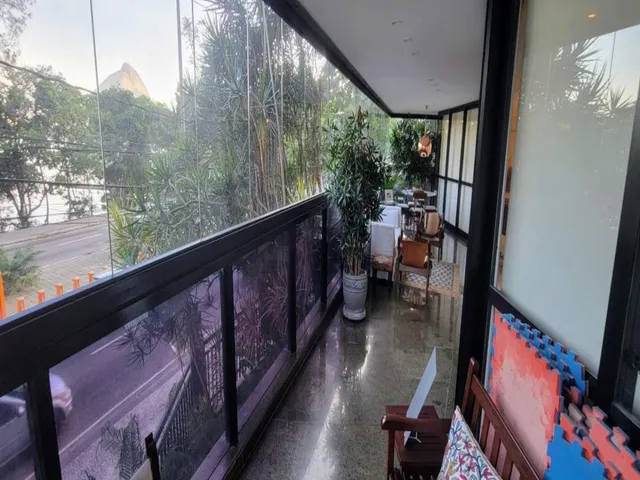 Imagem 12: Apartamento 4 quartos 2 Suítes de Alto Padrão com ampla varanda e frente para a Lagoa