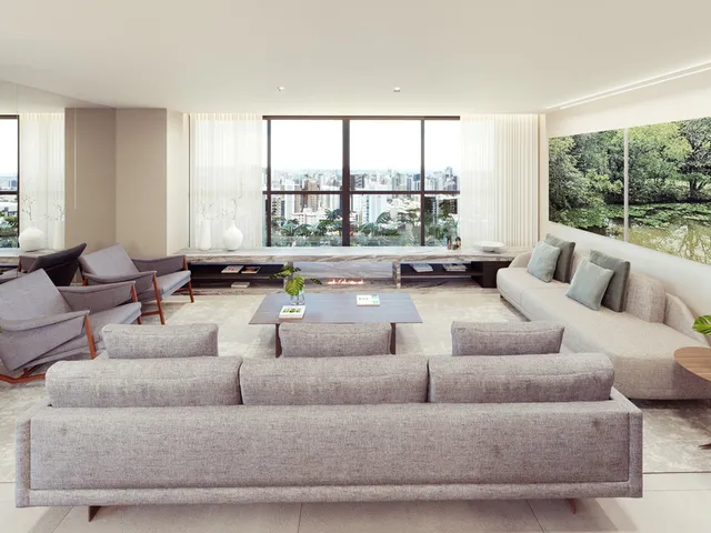 Imagem 6: Apartamento de luxo em construção Curitiba-PR, Água Verde: 3 quartos, 3 suítes, 4