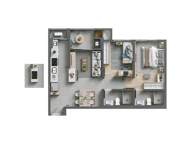 Imagem 2: APARTAMENTO - Curitiba
