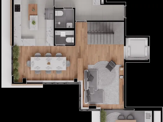 Imagem 3: Cobertura Residencial em Curitiba - Pr, Centro