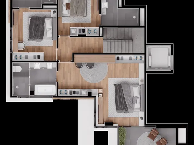 Imagem 4: Cobertura Residencial em Curitiba - Pr, Centro