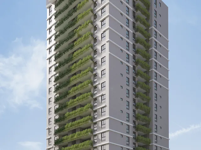 Imagem 3: Apartamento de 3 Quartos no Centro de Curitiba-Pr, com 116,37 M² e 1 Vaga de Garagem!