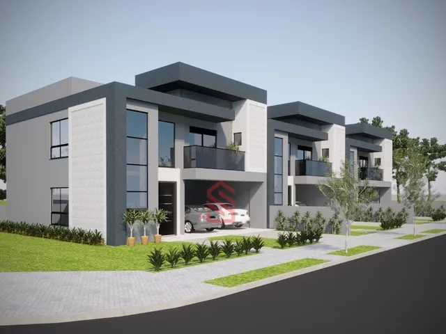 Imagem 3: Sobrado à Venda no Campo Comprido Curitiba-PR, 3 Quartos, 3 Suítes, 2 Salas, 175m²