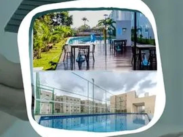 Imagem: O apartamento possui 2 Dormitórios, 1 Banheiro, 1 Vaga na