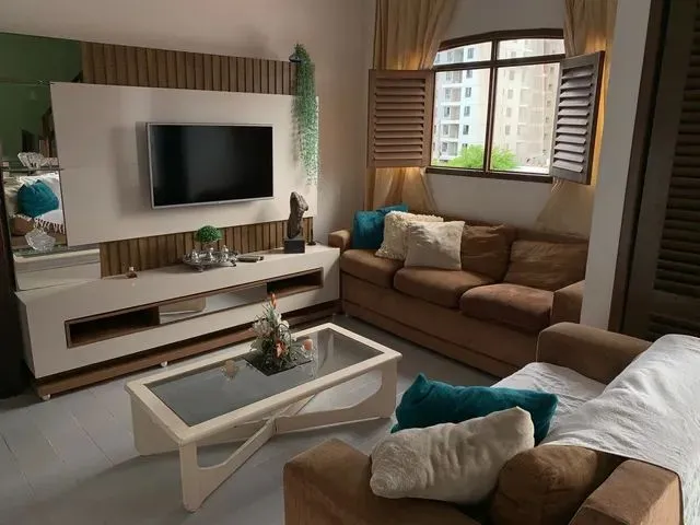 Imagem: O apartamento na cobertura possui 3 Dormitórios, 1 Suíte,