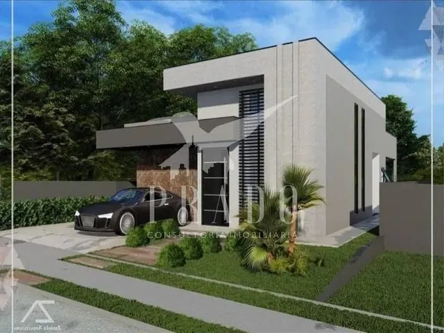 Imagem: A casa em condomínio possui 3 Dormitórios, 3 Banheiros, 2