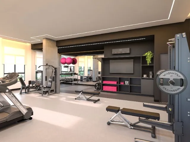 Imagem 7: Apartamento 1 Dormitório com Completíssima área de lazzer