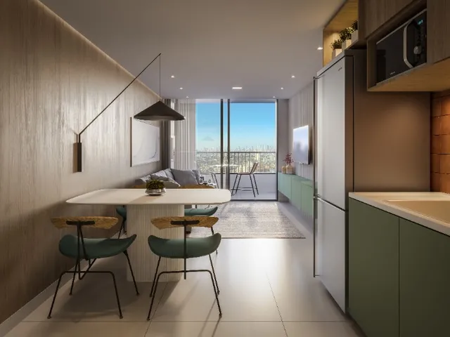 Imagem 13: Apartamento 1 Dormitório com Completíssima área de lazzer
