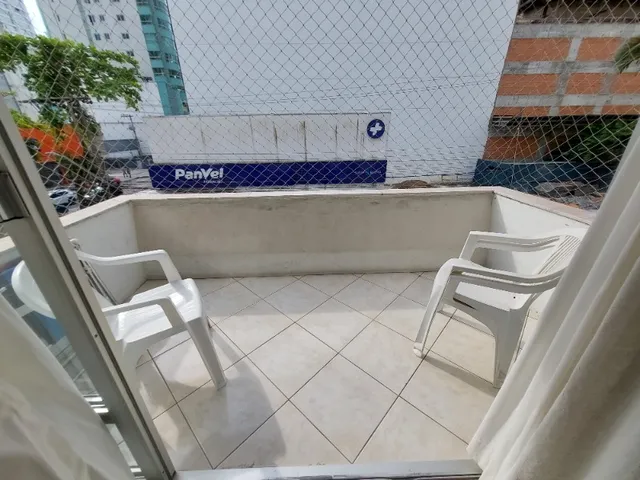 Imagem 13: Apartamento com 2 dormitorios na quadra do mar com split nos quartos e na Sala - Wifi