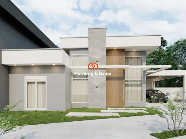 Imagem: Casa de Esquina com Piscina em Campo Bom