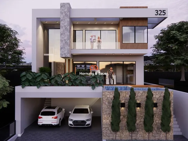 Imagem: Casa alta padrão com três suítes e piscina
