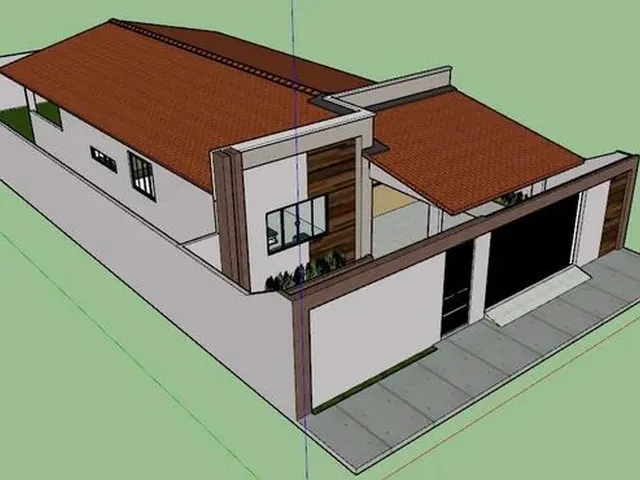 Imagem: A casa possui 3 Dormitórios, 1 Suíte, 2 Banheiros, 1 Vaga