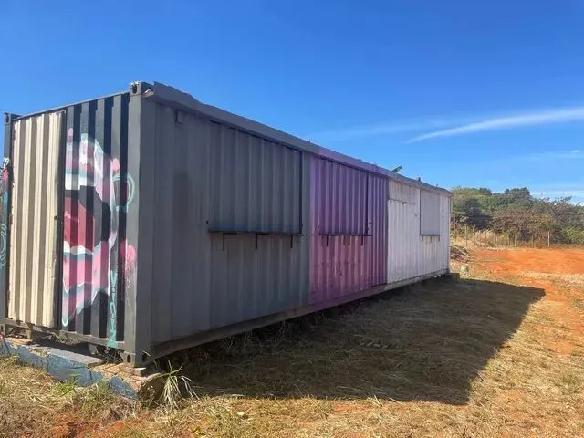 Imagem: Contêiner 12 Metros Casa/Quiosque/Depósito