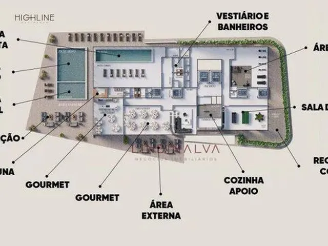 Imagem 6: Lançamento - Highline Residence - Apartamentos com 3 Suítes, de Altíssimo Padrão!