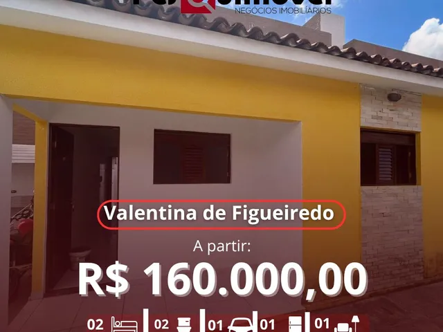 Imagem: Casa à venda no bairro Valentina de Figueiredo
