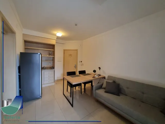 Imagem: O apartamento possui 1 Dormitório, 1 Suíte, 1 Banheiro, 1