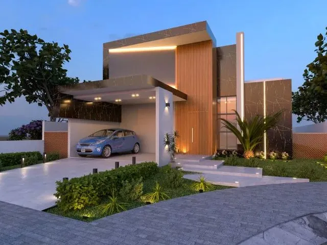 Imagem: Casa Damha Sergipe, Fundos para o Lago