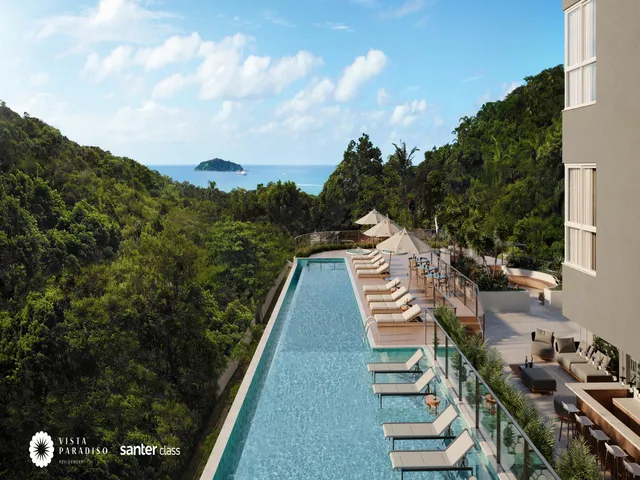 Imagem: Vista Paradiso na Bacia da Vovó em Penha/Sc