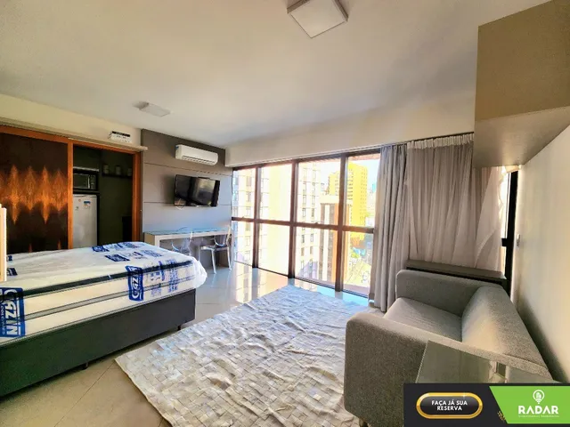Imagem 8: Apartamento bem mobiliado e com ar condicionado. Edifício Black Diamond