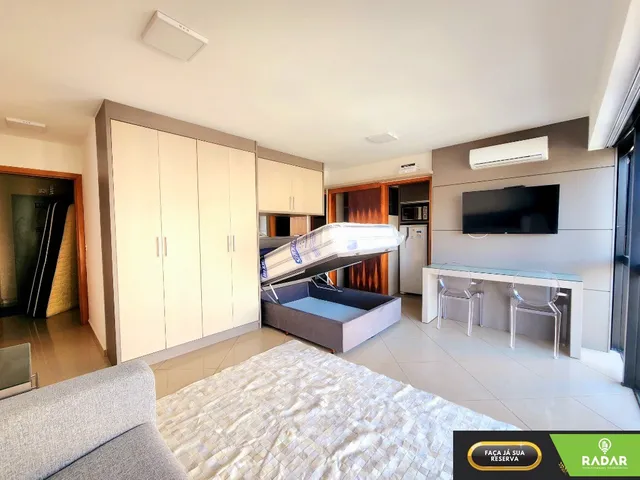 Imagem: Apartamento bem mobiliado e com ar condicionado