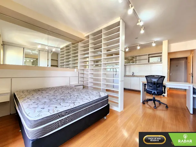 Imagem: Apartamento Studio mobiliado com sacada