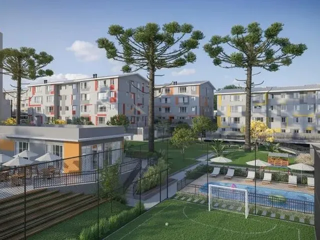 Imagem: O apartamento possui 1 Dormitório, 1 Banheiro, 39m² de