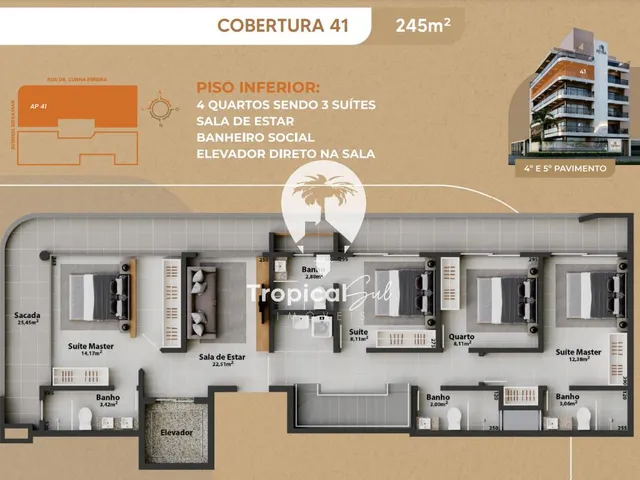 Imagem 10: Apartamento com 3 dormitórios (1 suite) à venda, Caravelas, MATINHOS - PR