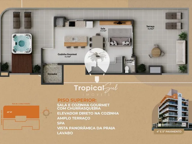 Imagem 11: Apartamento com 3 dormitórios (1 suite) à venda, Caravelas, MATINHOS - PR