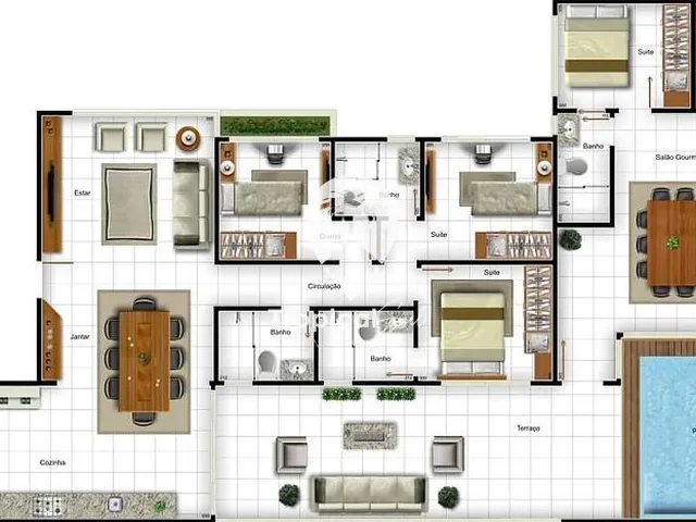 Imagem 5: Apartamento Garden com 4 Dormitórios À Venda, Caiobá, Matinhos - Pr