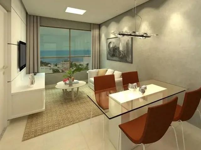 Imagem: O apartamento possui 1 Dormitório, 1 Suíte, 1 Banheiro, 1