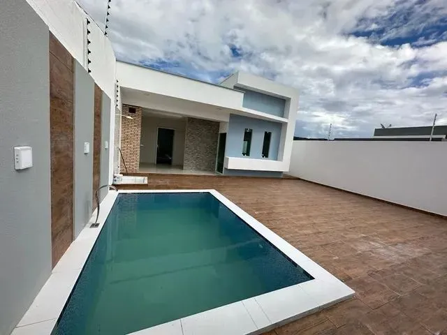 Imagem: Casa Lajeada, Fora de Condomínio com Piscina