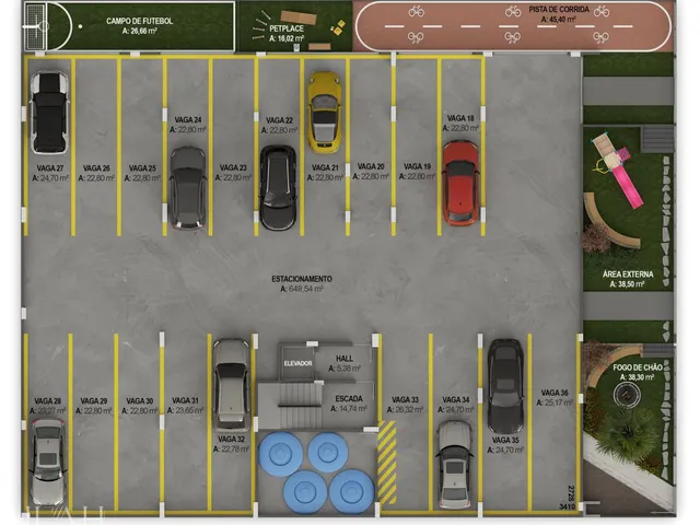 Imagem 3: Apartamento com terraço no bairro Pio X