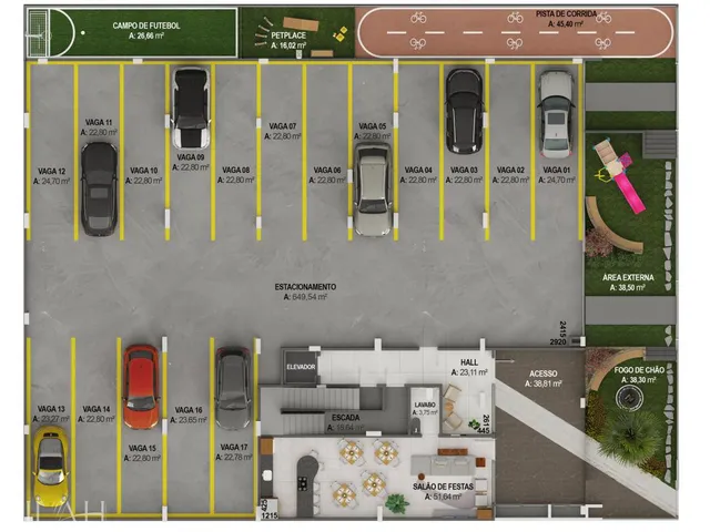 Imagem 9: Apartamento com terraço no bairro Pio X