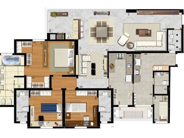 Imagem 4: Apartamento à venda no bairro Cabral - Curitiba/PR