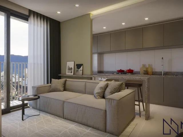 Imagem 6: Apartamento 2 dormitórios com sacada e churrasqueira