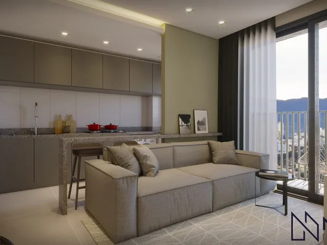Imagem 9: Apartamento 2 dormitórios com sacada e churrasqueira