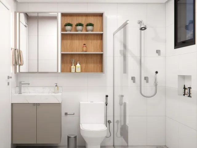 Imagem 2: Apartamento 2 Dorm. c/ Suíte e Sacada Gourmet em Camobi - Ed. Esperanto
