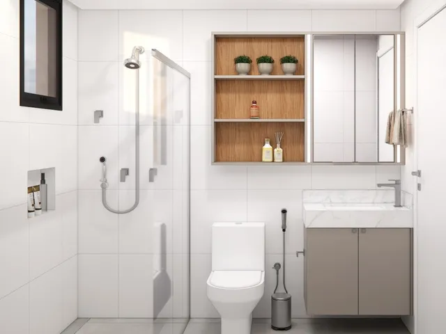 Imagem 3: Apartamento 2 Dorm. c/ Suíte e Sacada Gourmet em Camobi - Ed. Esperanto
