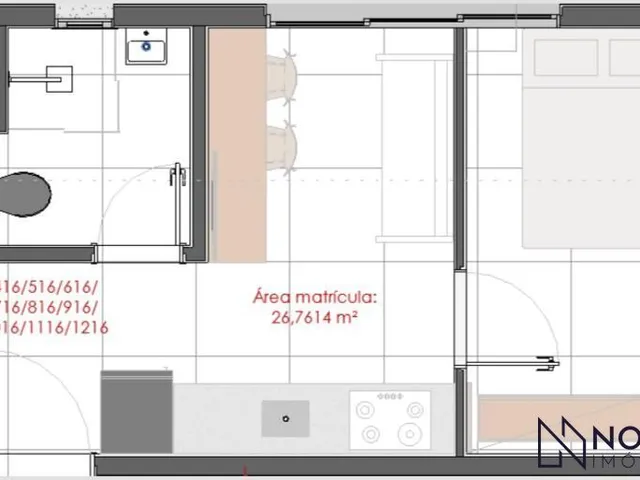 Imagem 7: Venda de Apartamento 1 Dormitório no Centro de Santa Maria – Ideal para Estudant