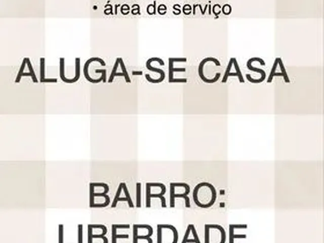 Imagem: Casa no Bairro Liberdade