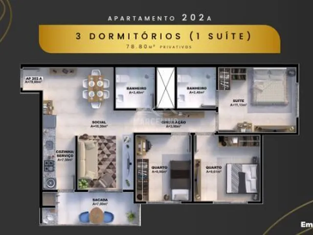 Imagem 4: Apartamento à venda no bairro Campo D'una - Garopaba/SC
