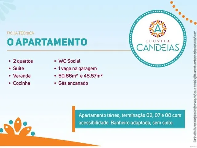 Imagem 3: Lançamento em Candeias 2 Quartos 1 Suíte no Programa Minha Casa Minha Vida Próximo A