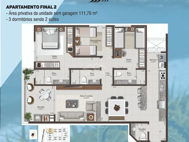 Imagem 15: Apartamento Alto Padrão em Centro, Imbituba/SC