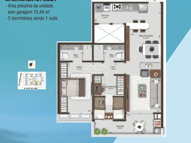 Imagem 13: Apartamento Alto Padrão em Centro, Imbituba/SC