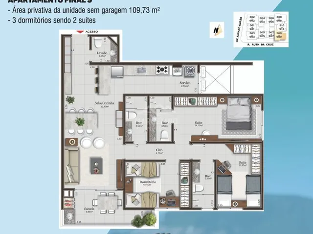 Imagem 14: Apartamento Alto Padrão em Centro, Imbituba/SC