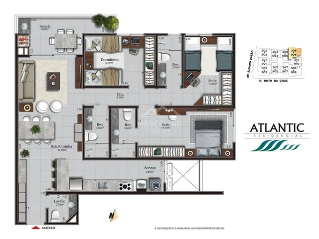 Imagem 9: Apartamento Alto Padrão em Centro, Imbituba/SC